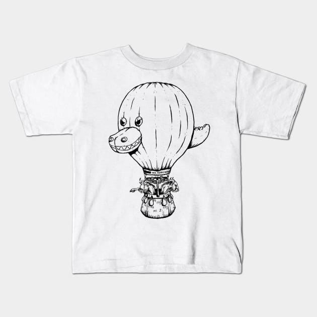 Migration Hack Kids T-Shirt by AJIllustrates